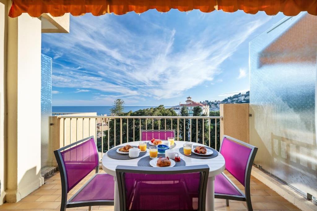 Le Fontana Rosa - Vue Mer - Terrasse - Parking Inclus مينتون المظهر الخارجي الصورة