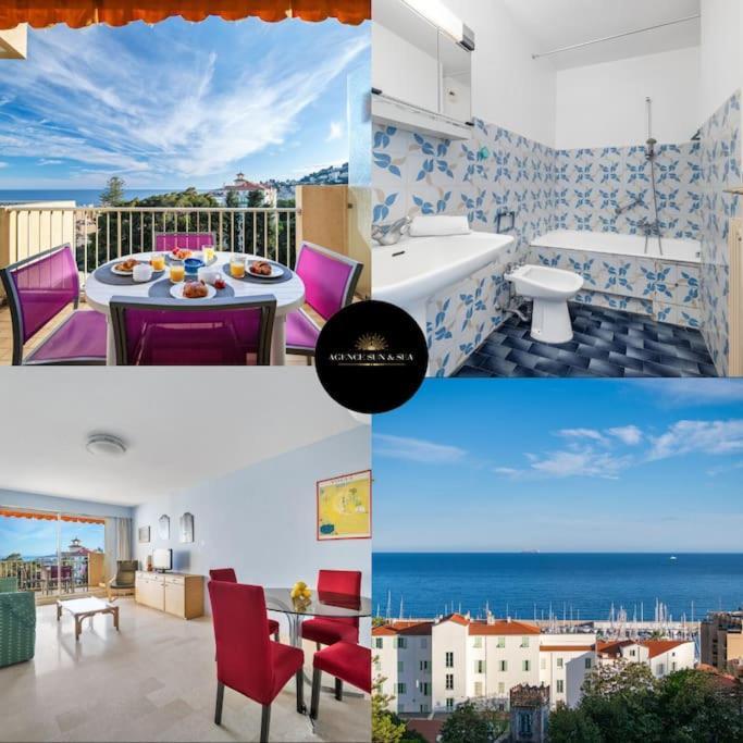 Le Fontana Rosa - Vue Mer - Terrasse - Parking Inclus مينتون المظهر الخارجي الصورة